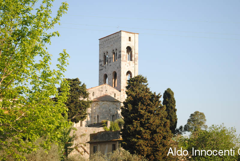 ABBAZIA DI S. SAVINO: CAMPANILE E ABSIDE 8' IMMAGINE